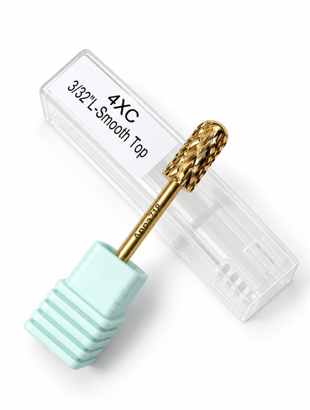 Drill bit -Gold- Large Barrel-Round Top- 3/32" 4XC