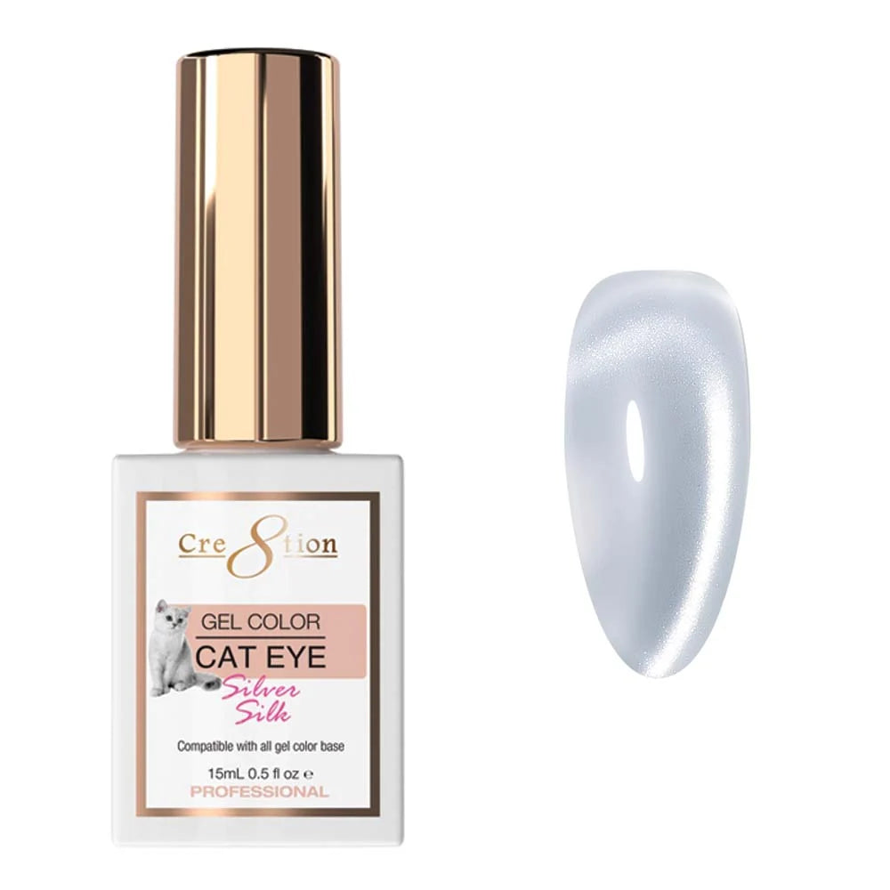 Cre8tion Cat Eye Silver Silky 0.5oz