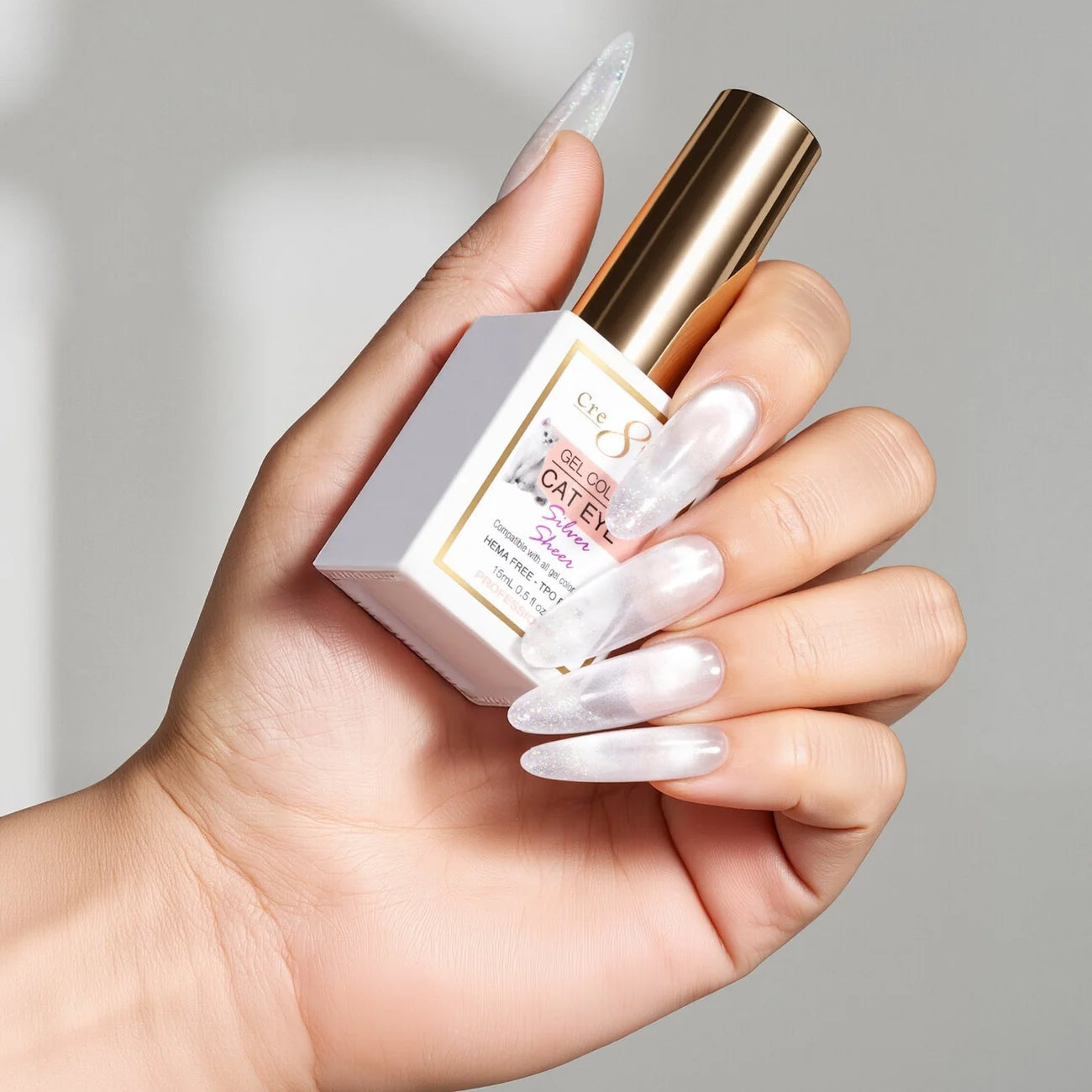 Cat Eye Sheer Silver 0.5oz