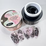 Nail 2D Canvas Painting Gel 0.26oz Black