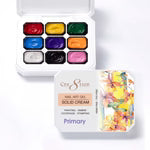 Nail Art Gel - Solid Cream Collection - Primary