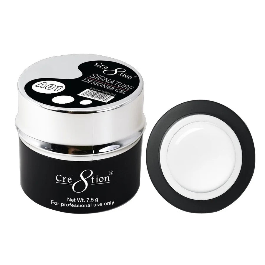 Signature Designer Gel 7.5 g - 0.26oz A01 White
